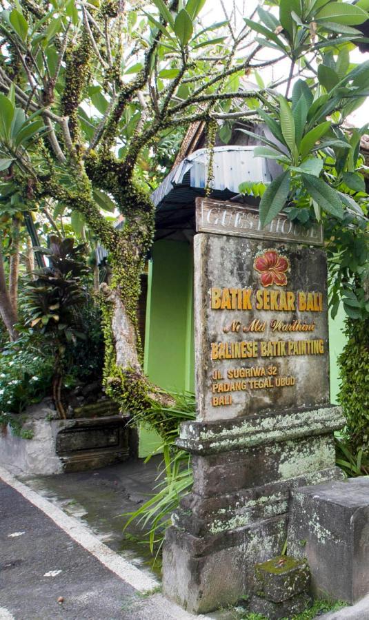 Batik Sekar Bali Guest House Ubud Eksteriør billede